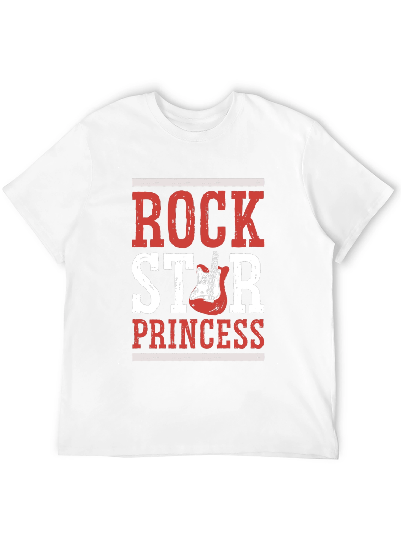 Rock Star Princess Graphic T-Shirt - Black