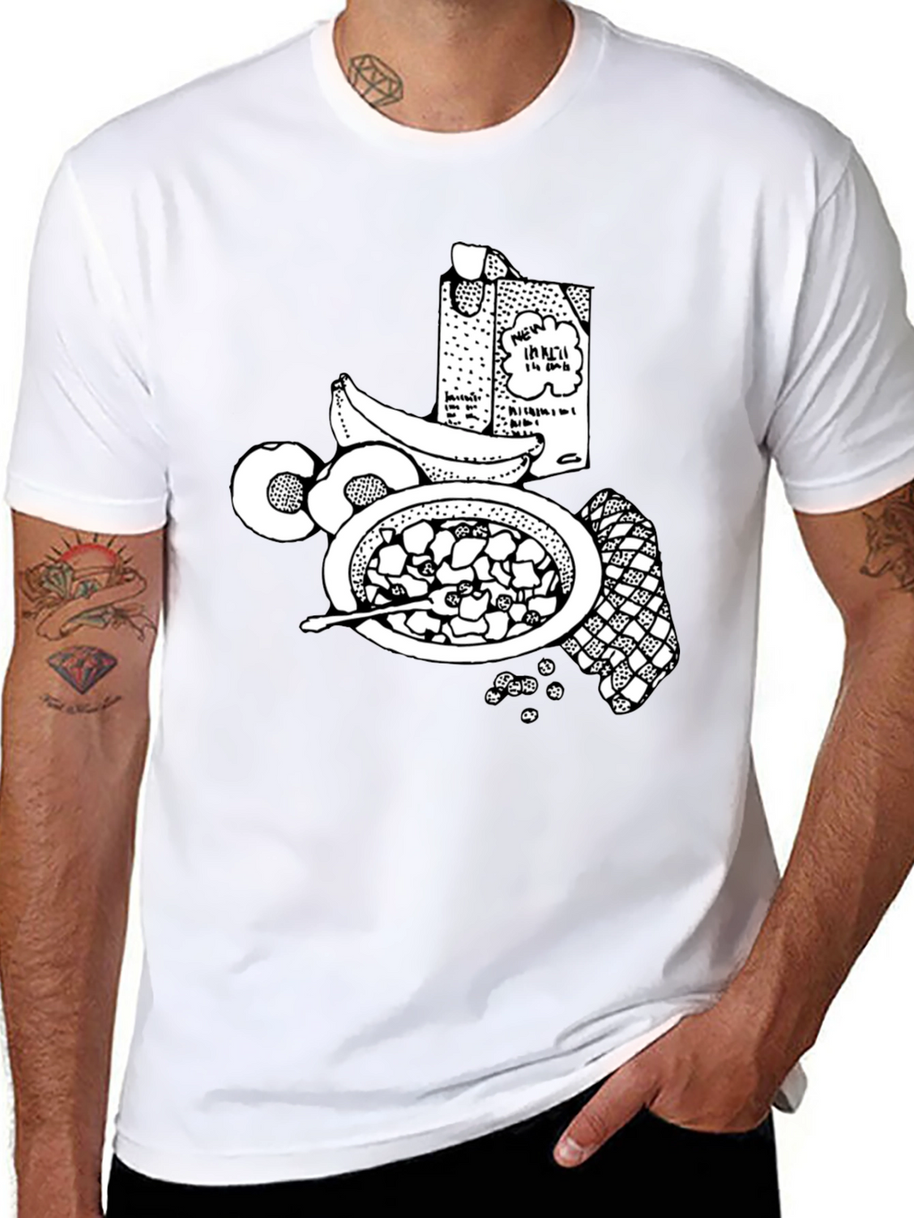 Fruit Bowl T-Shirt - Black