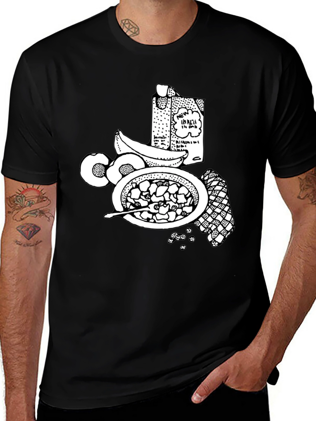 Fruit Bowl T-Shirt - Black