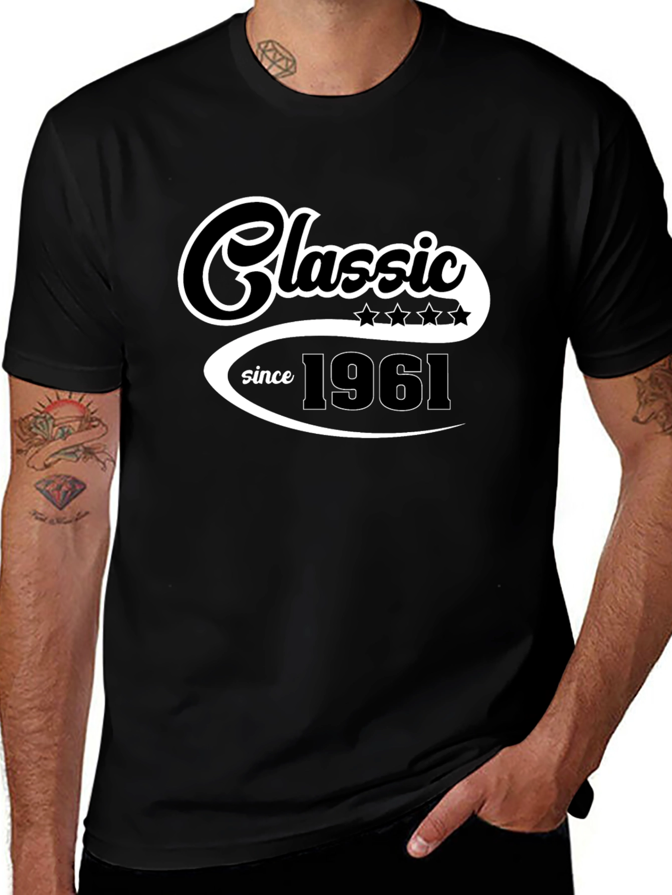 Classic Since 1961 Black T-Shirt