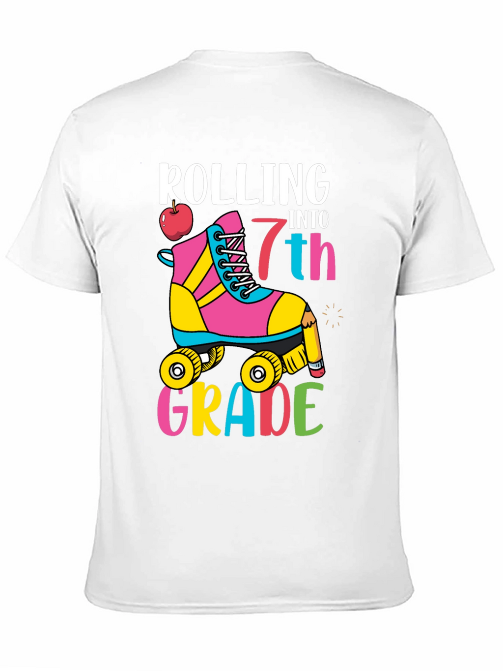 Rolling Into 7th Grade T-Shirt