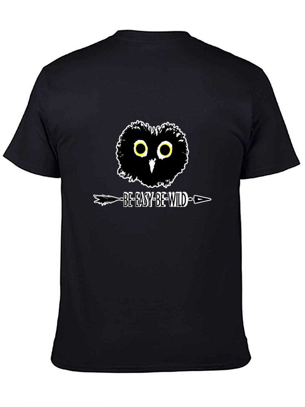 Be Easy Be Wild Owl T-Shirt