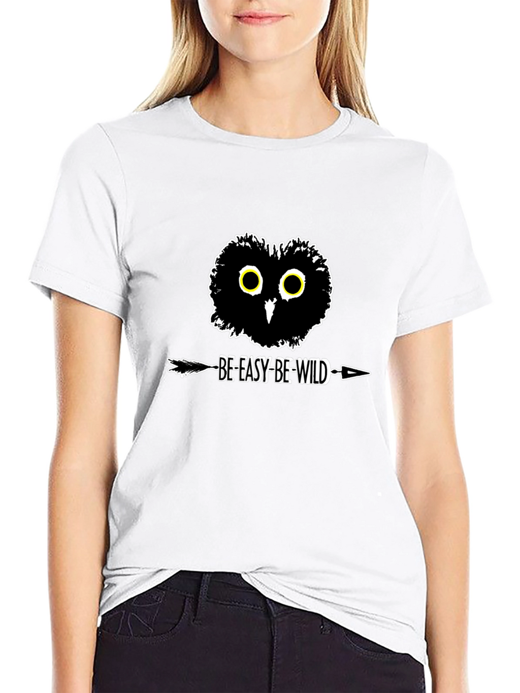 Be Easy Be Wild Owl T-Shirt