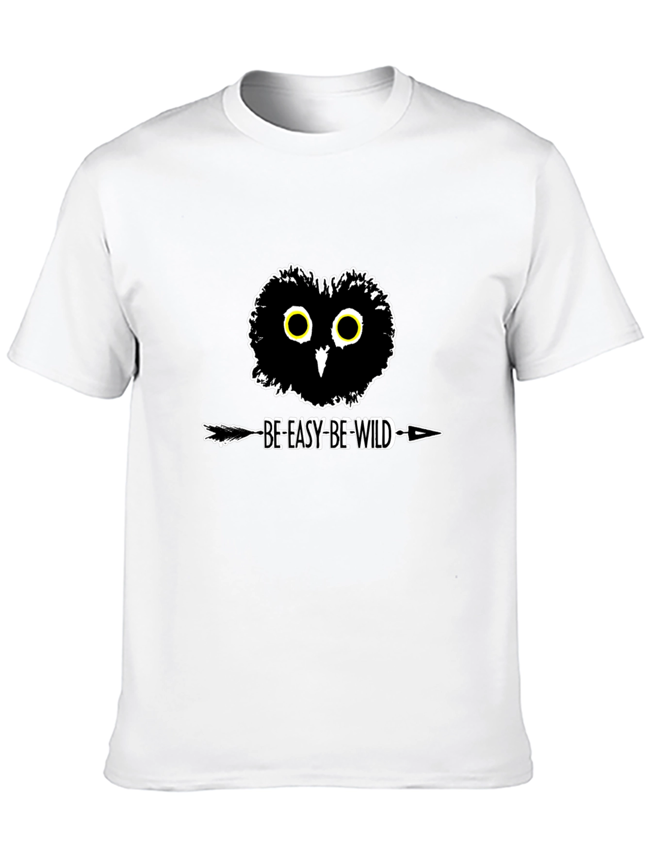 Be Easy Be Wild Owl T-Shirt