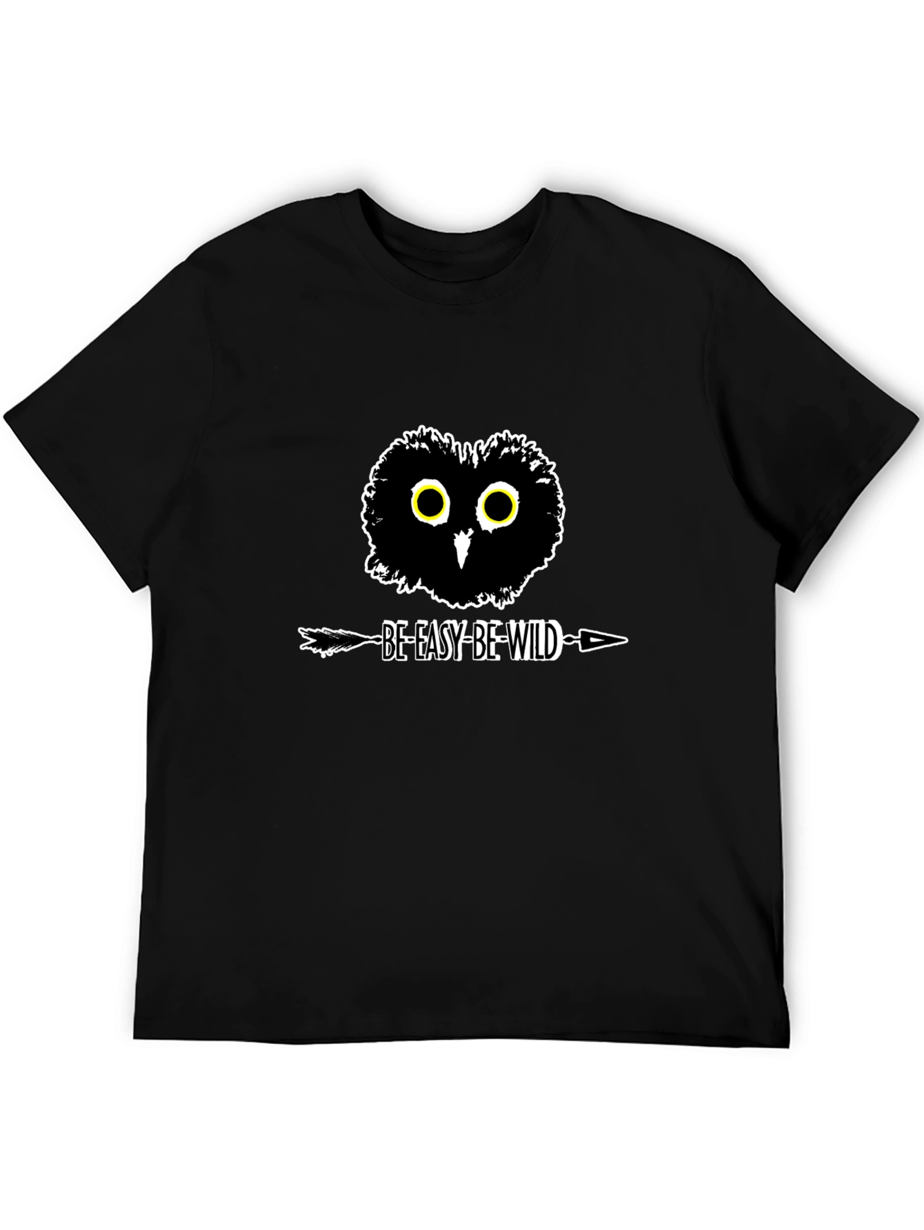 Be Easy Be Wild Owl T-Shirt