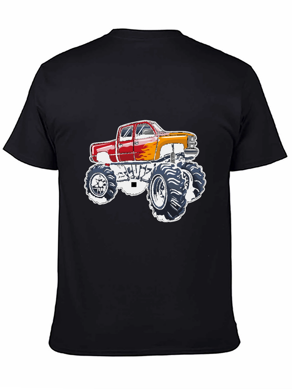 Monster Truck Graphic Tee - Black