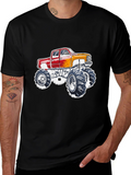 Monster Truck Graphic Tee - Black