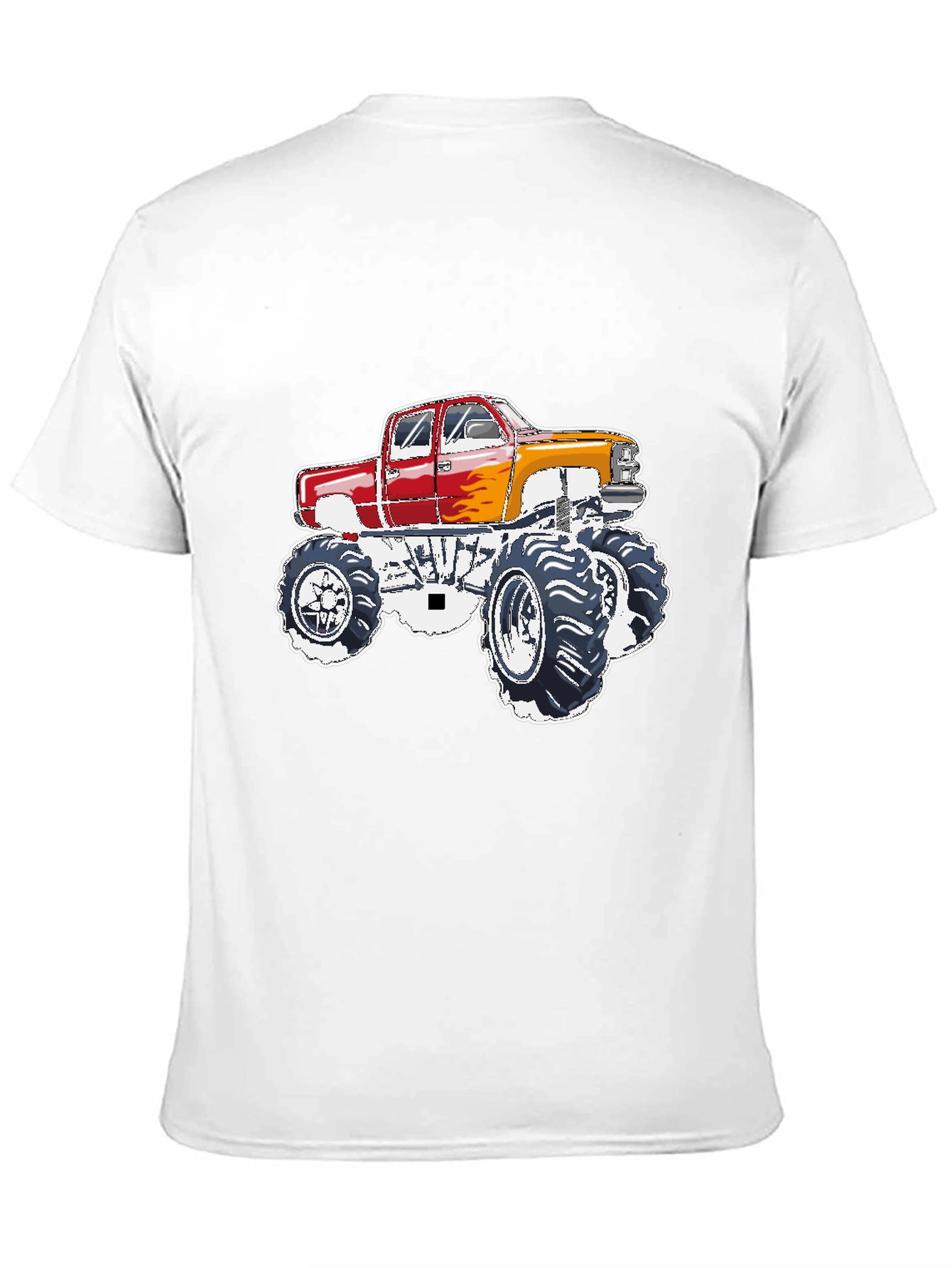 Monster Truck Graphic Tee - Black