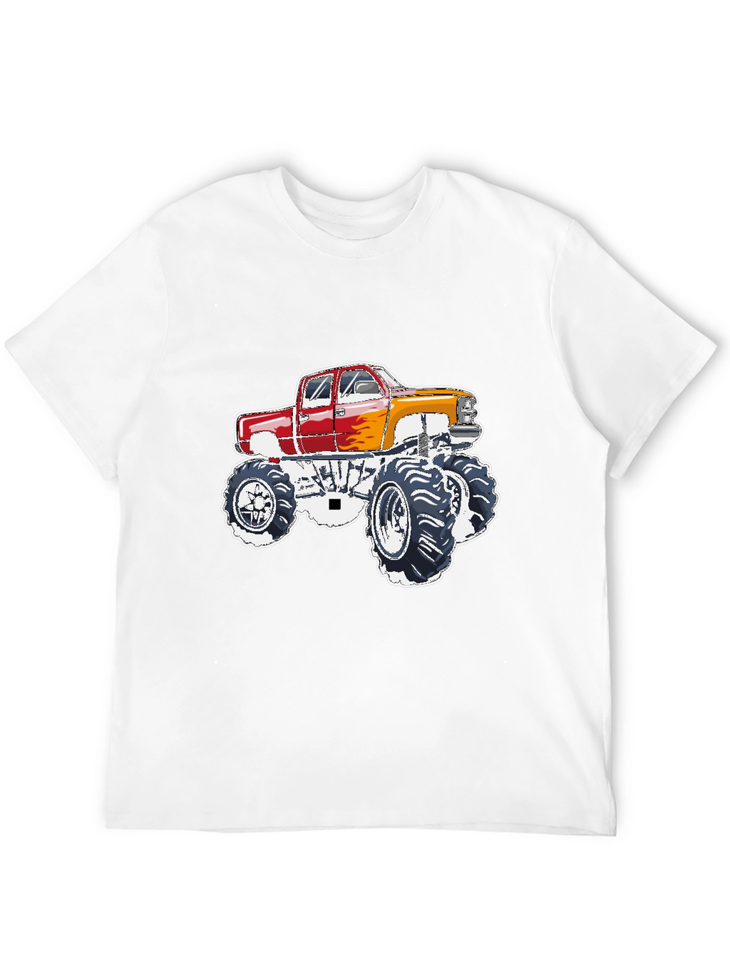 Monster Truck Graphic Tee - Black