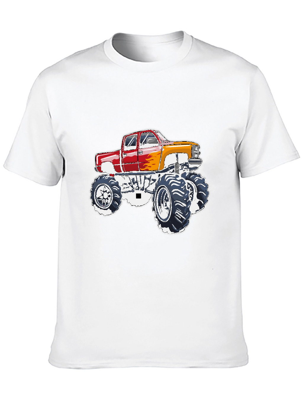 Monster Truck Graphic Tee - Black