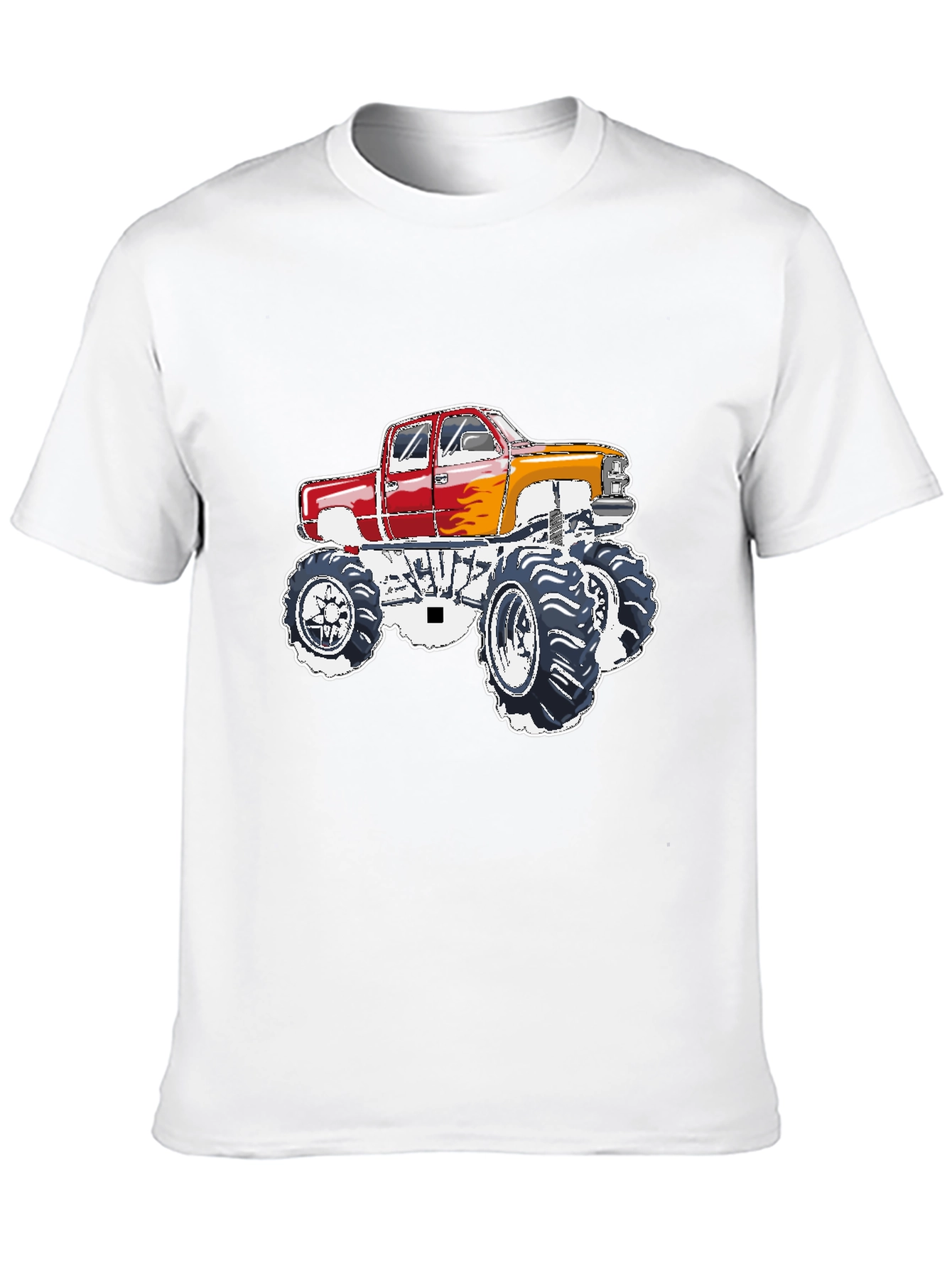 Monster Truck Graphic Tee - Black