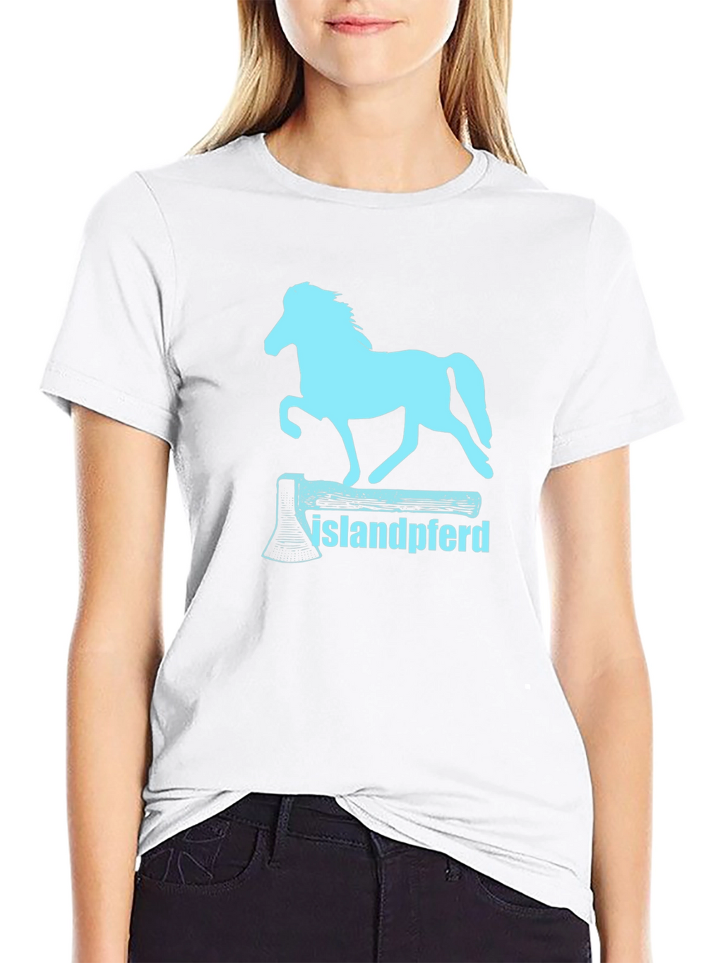 Islandpferd Axe T-Shirt - Icelandic Horse Tee