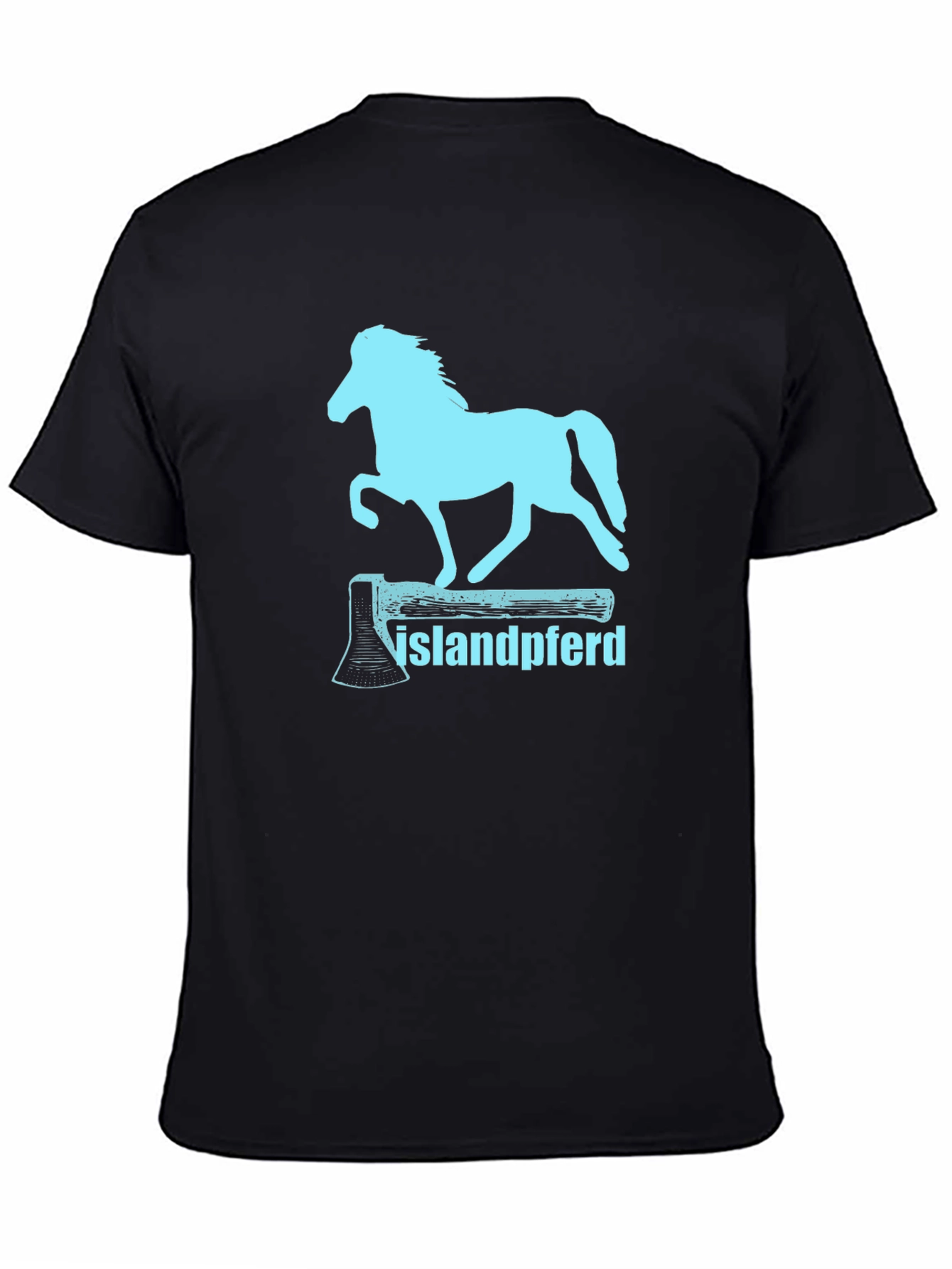 Islandpferd Axe T-Shirt - Icelandic Horse Tee