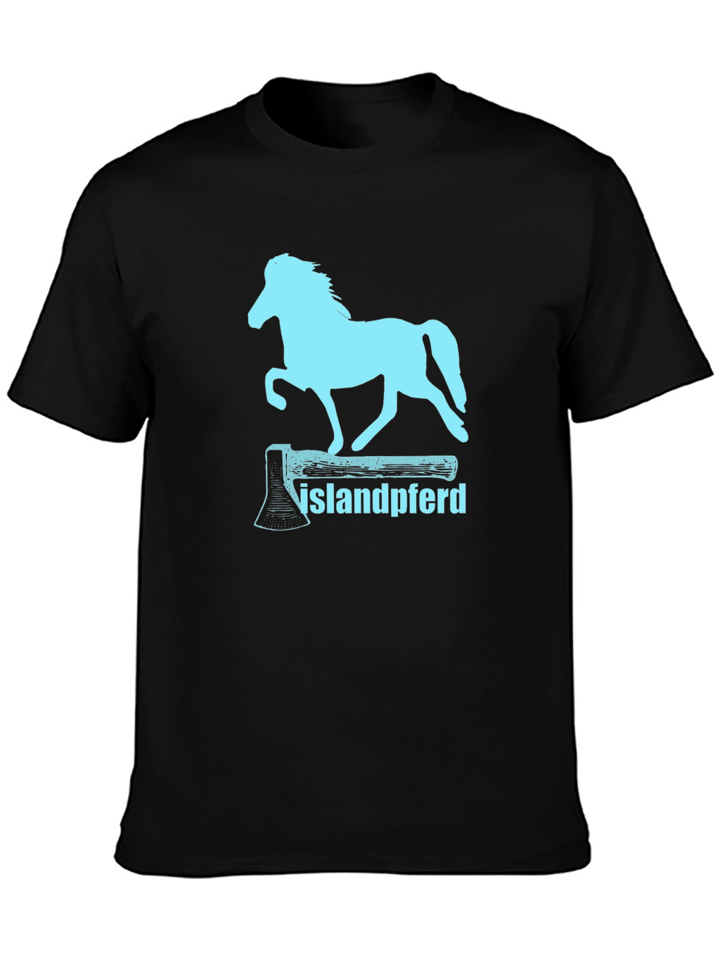Islandpferd Axe T-Shirt - Icelandic Horse Tee