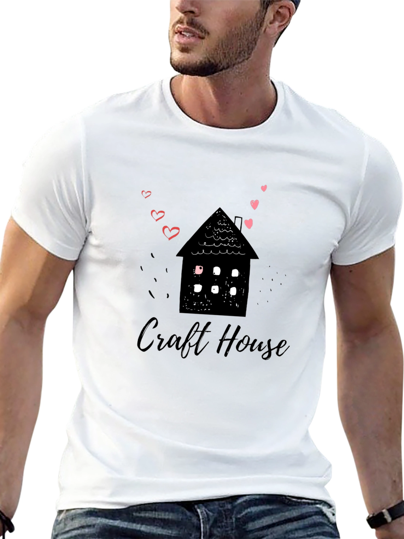 Craft House T-Shirt - Heart Home Design