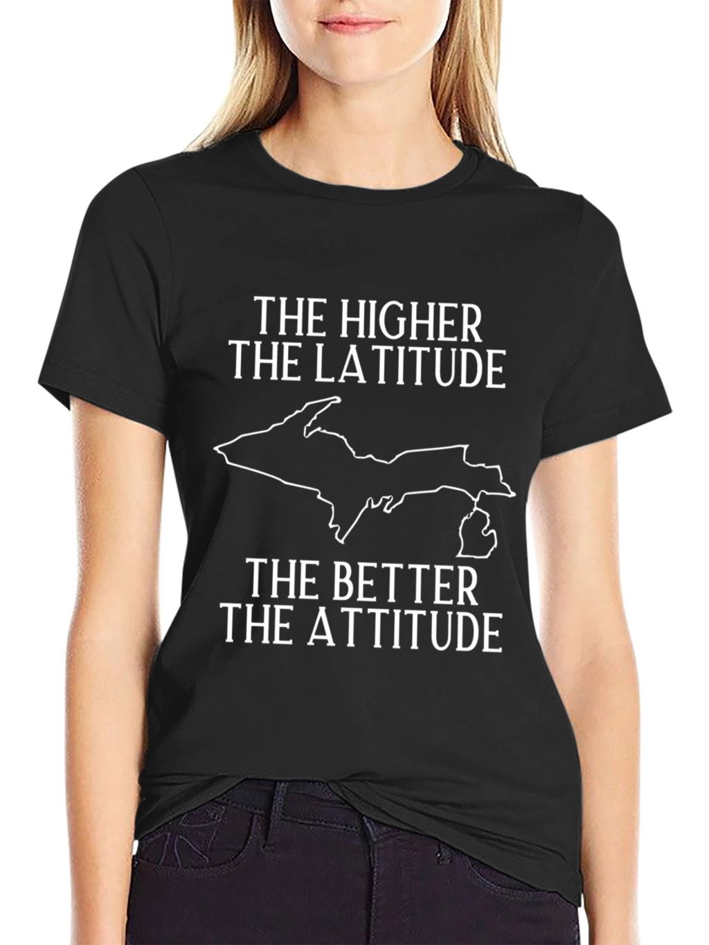 Latitude Attitude Graphic T-Shirt