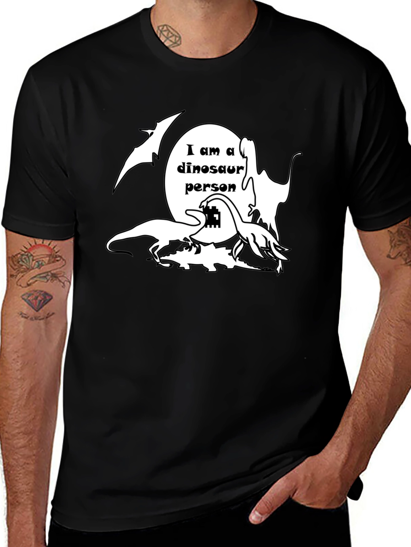 I am a Dinosaur Person Graphic T-Shirt