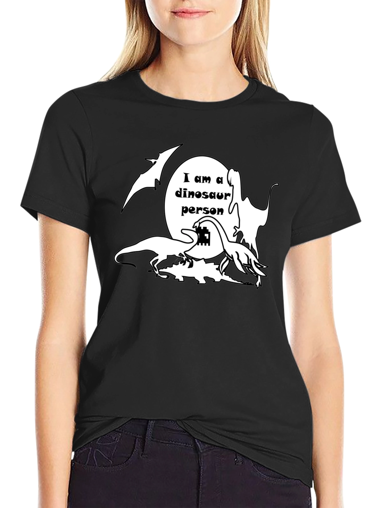 I am a Dinosaur Person Graphic T-Shirt