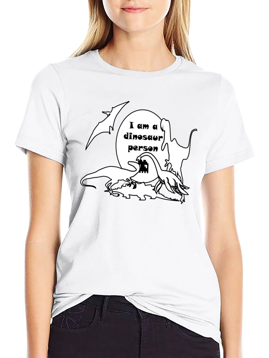 I am a Dinosaur Person Graphic T-Shirt