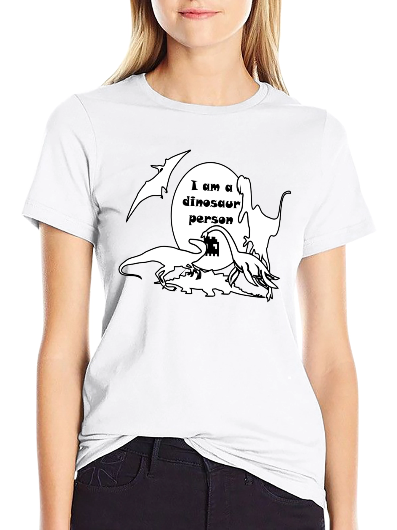 I am a Dinosaur Person Graphic T-Shirt