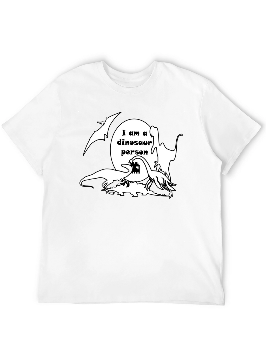 I am a Dinosaur Person Graphic T-Shirt