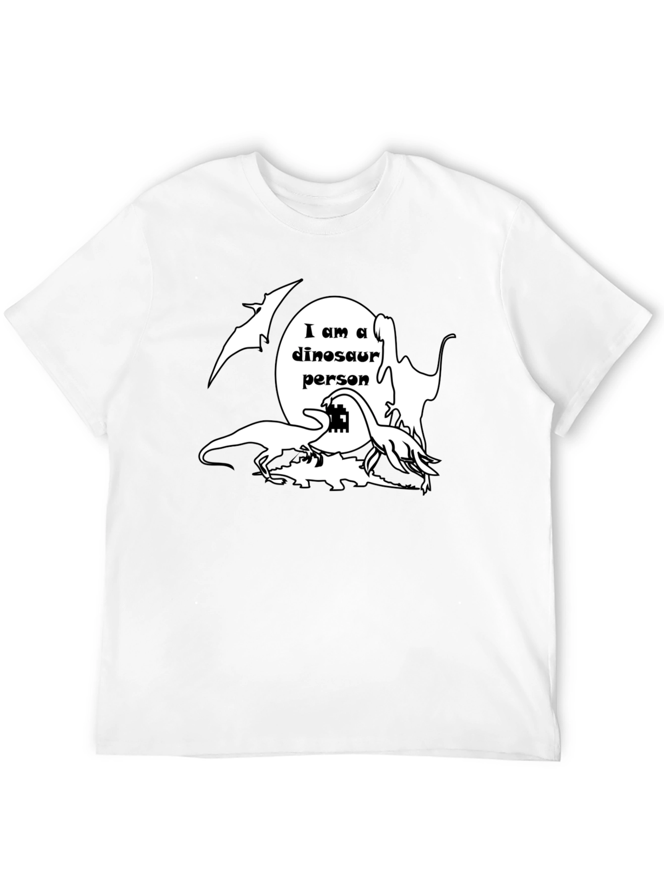 I am a Dinosaur Person Graphic T-Shirt
