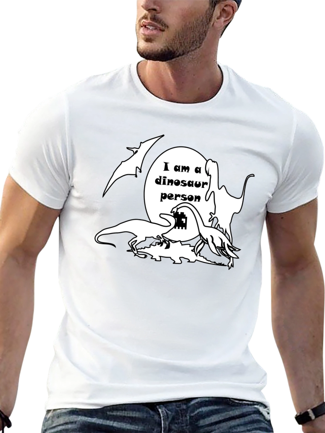 I am a Dinosaur Person Graphic T-Shirt