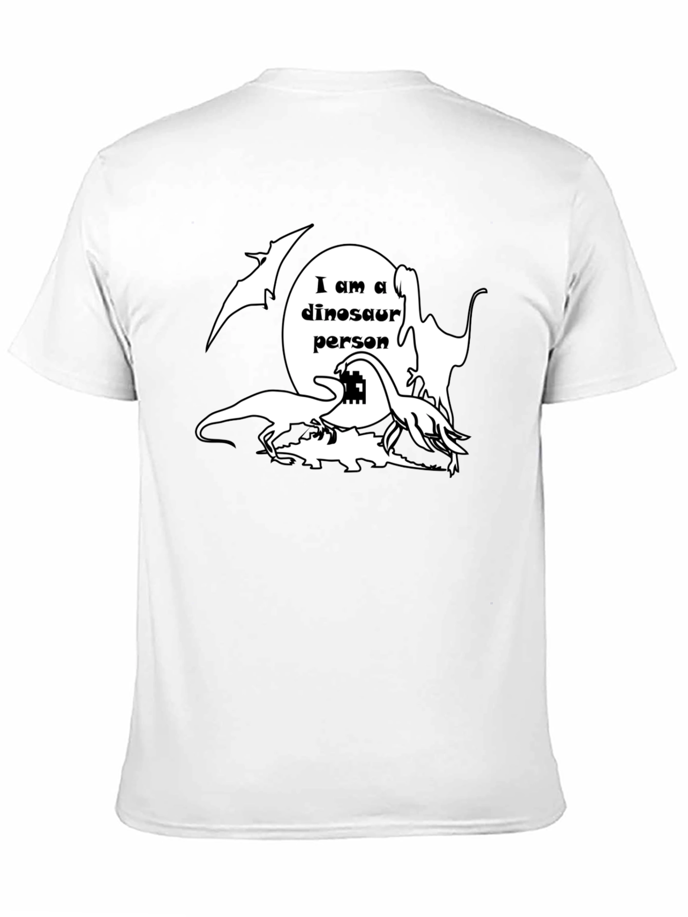 I am a Dinosaur Person Graphic T-Shirt