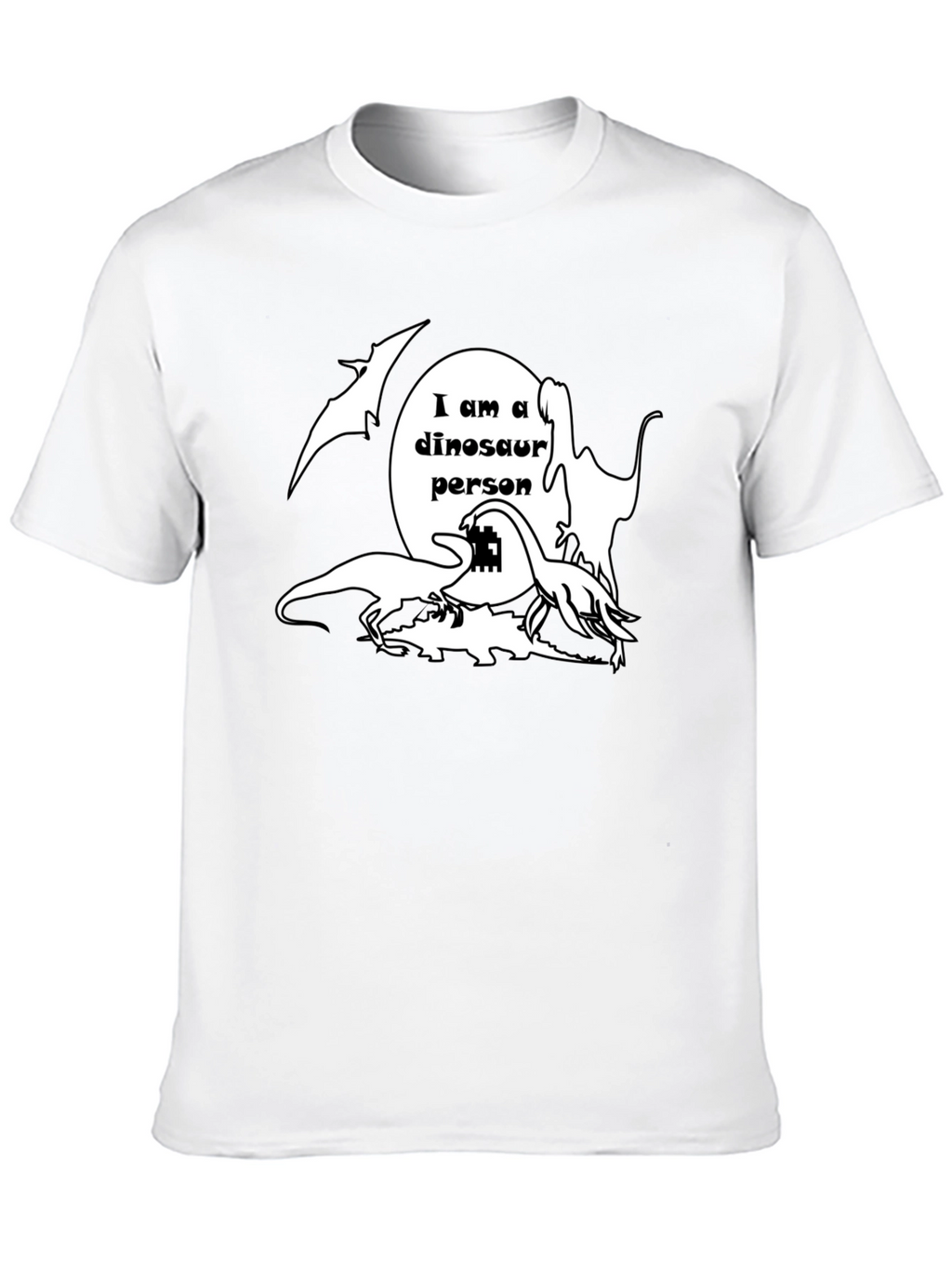 I am a Dinosaur Person Graphic T-Shirt