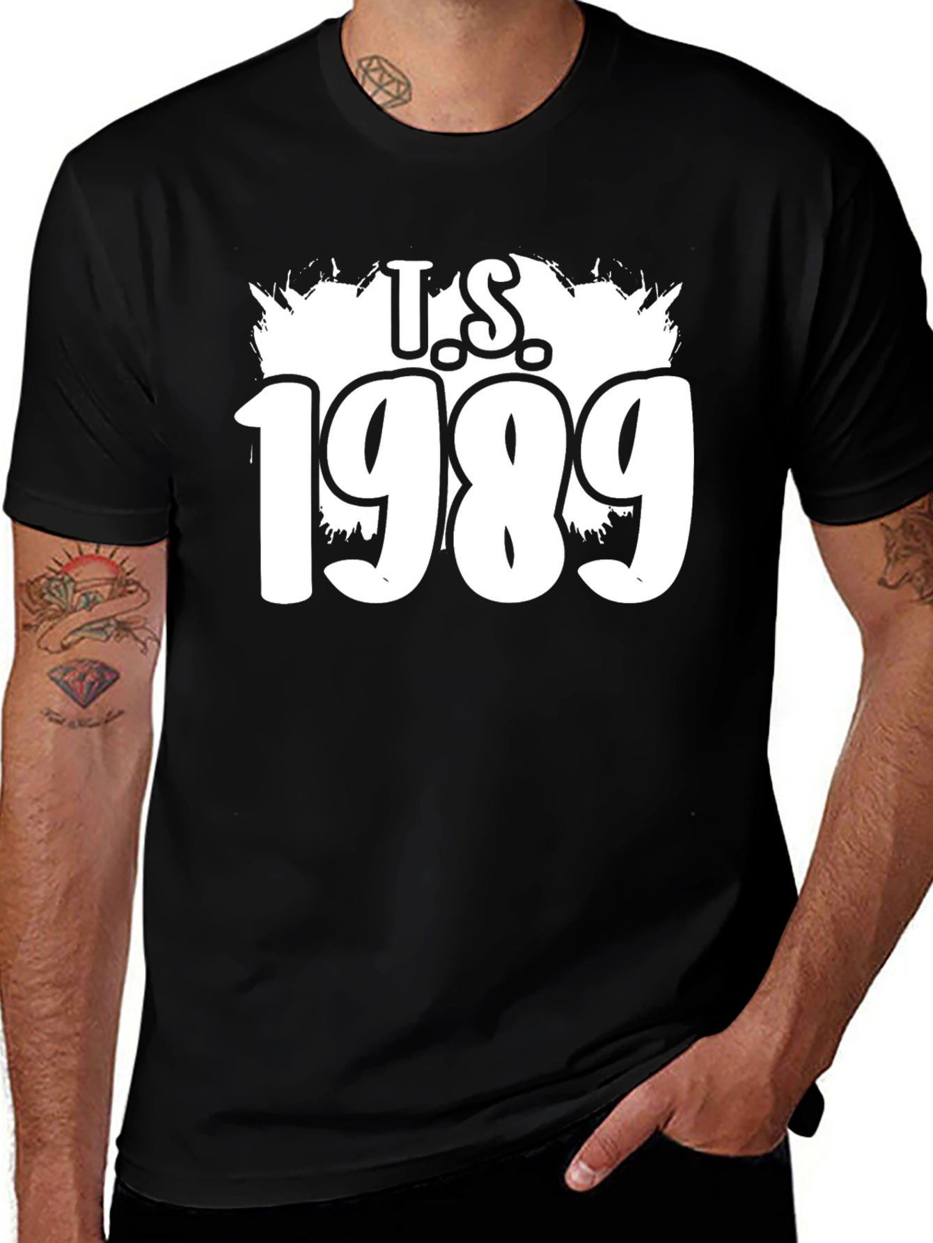 U.S. 1989 Graphic Tee - Retro Style