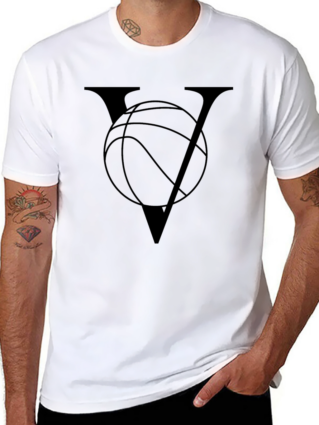 Basketball V Graphic T-Shirt