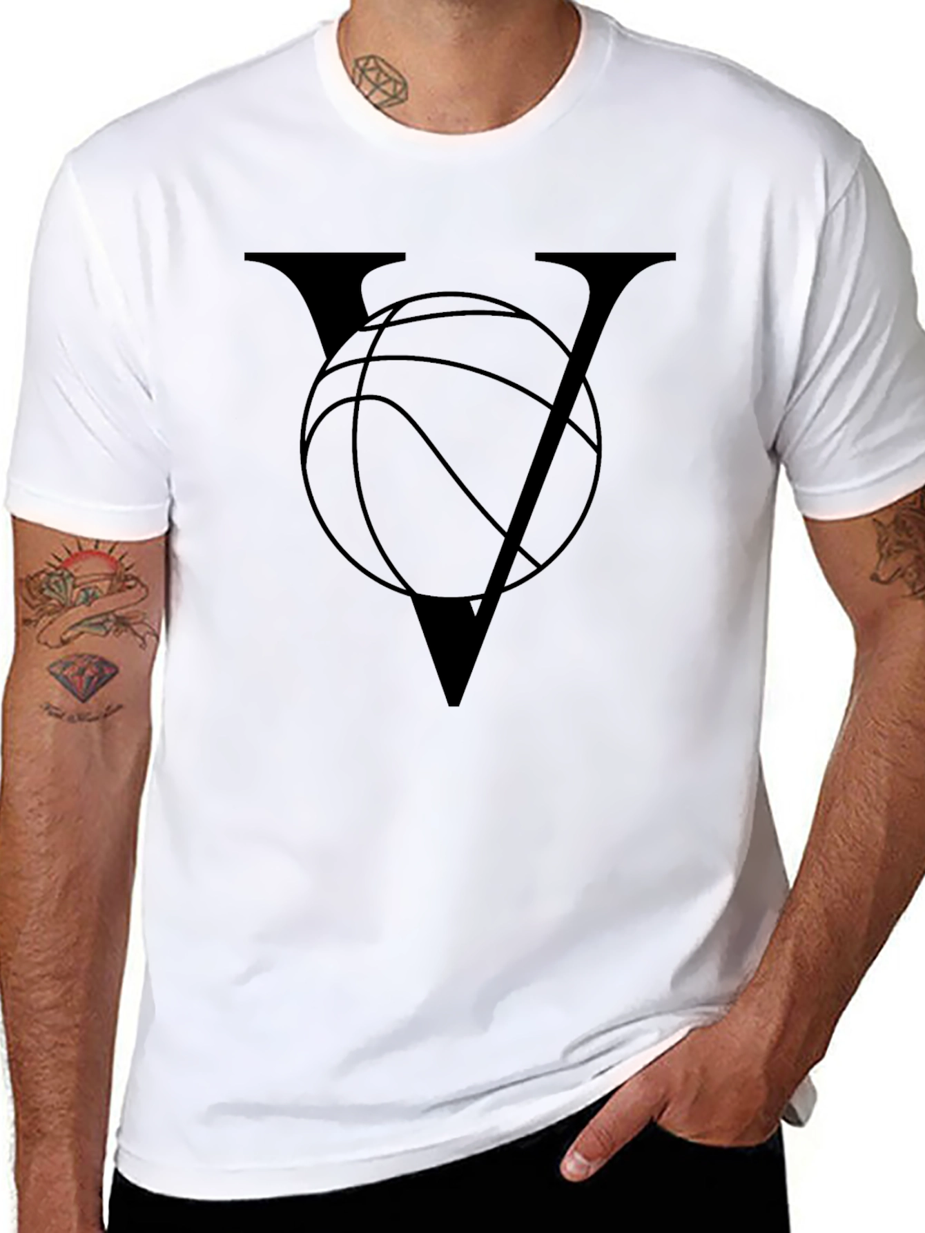 Basketball V Graphic T-Shirt