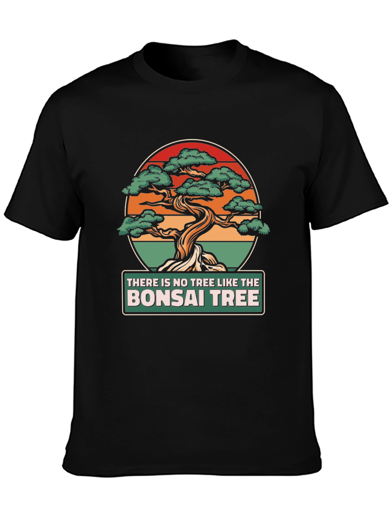 Bonsai Tree Graphic T-Shirt - Unique Design