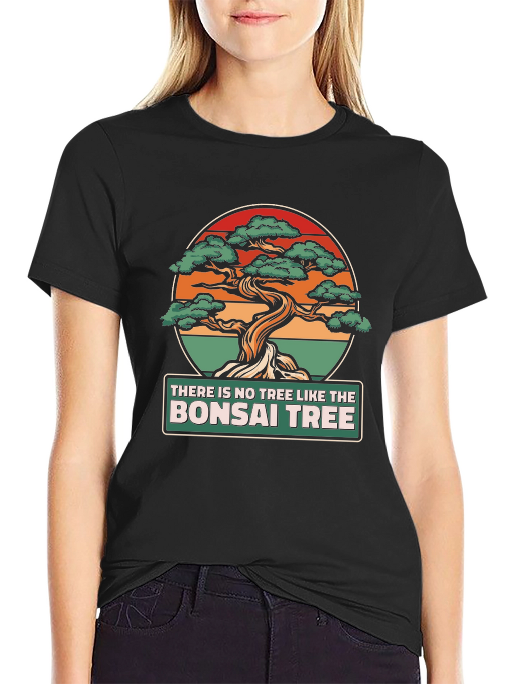 Bonsai Tree Graphic T-Shirt - Unique Design