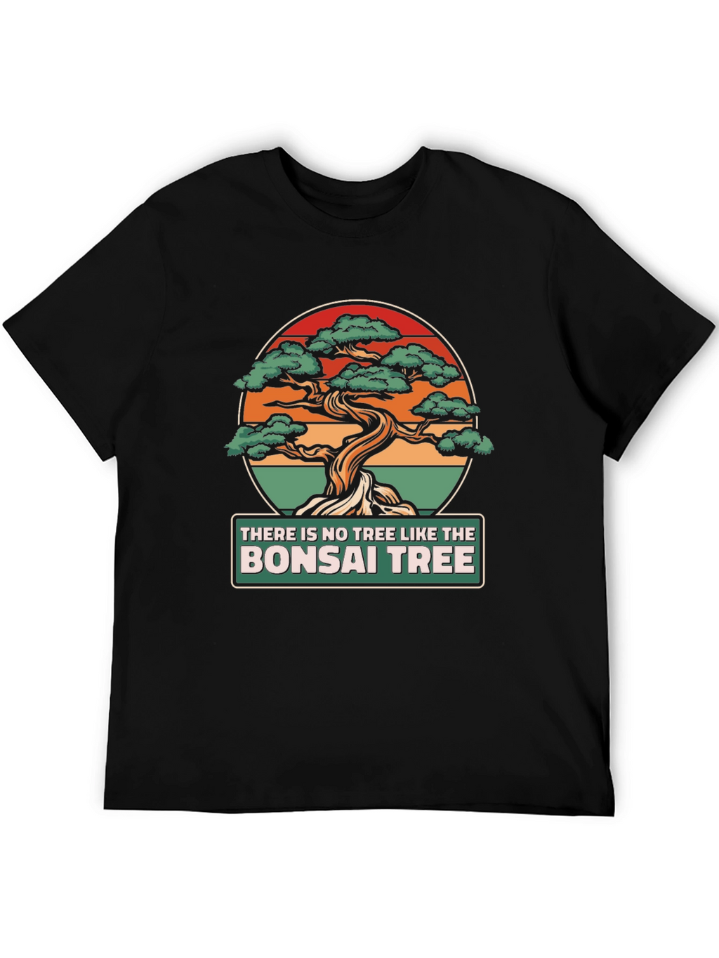 Bonsai Tree Graphic T-Shirt - Unique Design