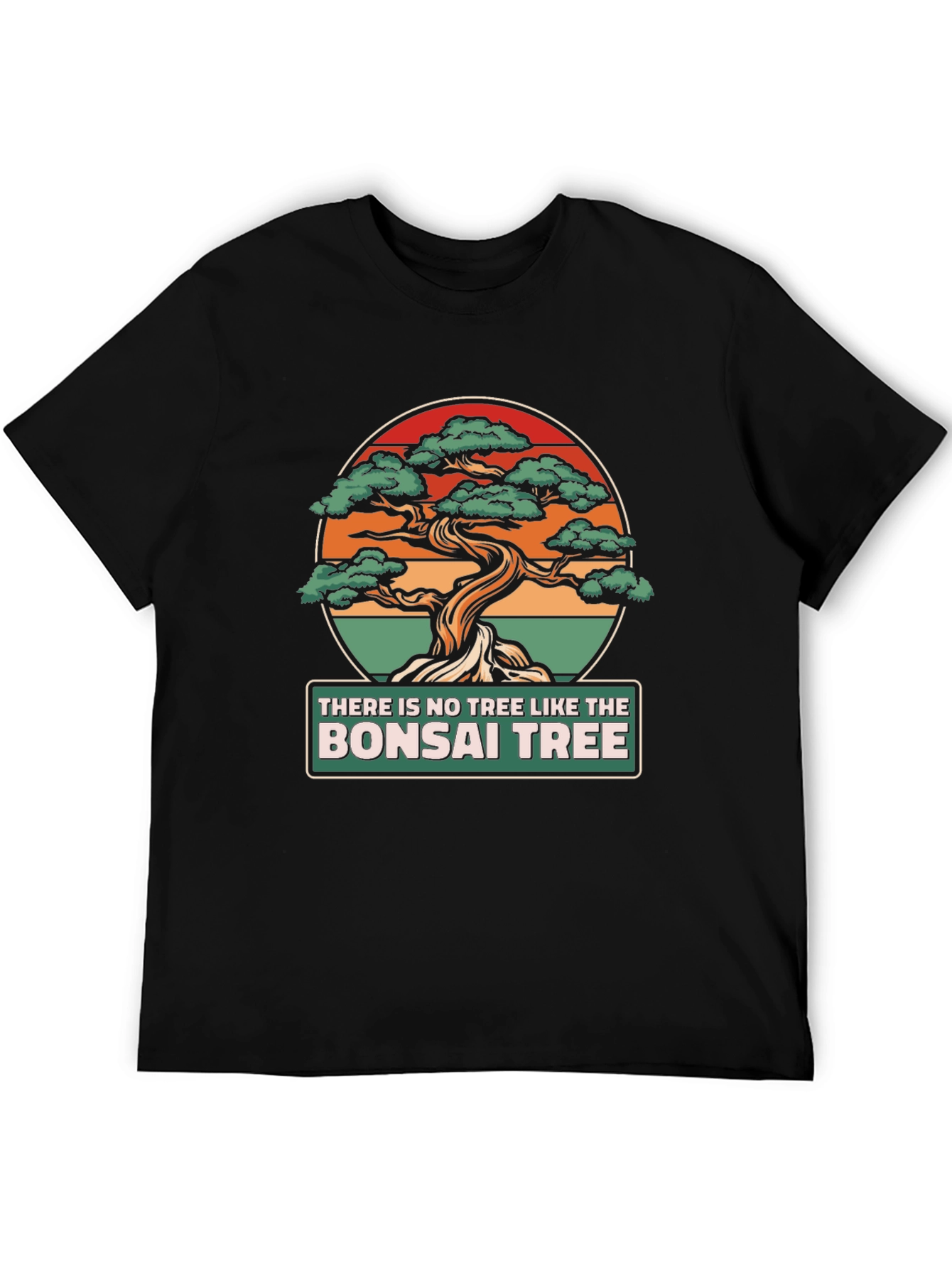 Bonsai Tree Graphic T-Shirt - Unique Design