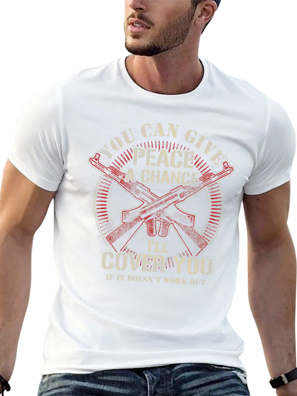 Peaceful Protection Graphic Tee