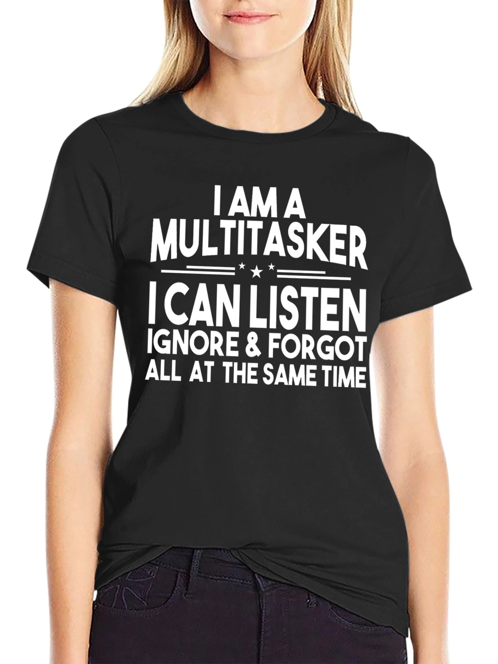 Multitasker Graphic T-Shirt - Funny Statement Tee