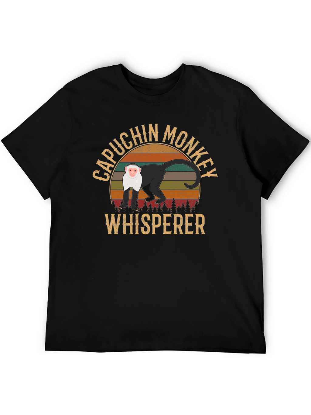 Capuchin Monkey Whisperer Graphic T-Shirt