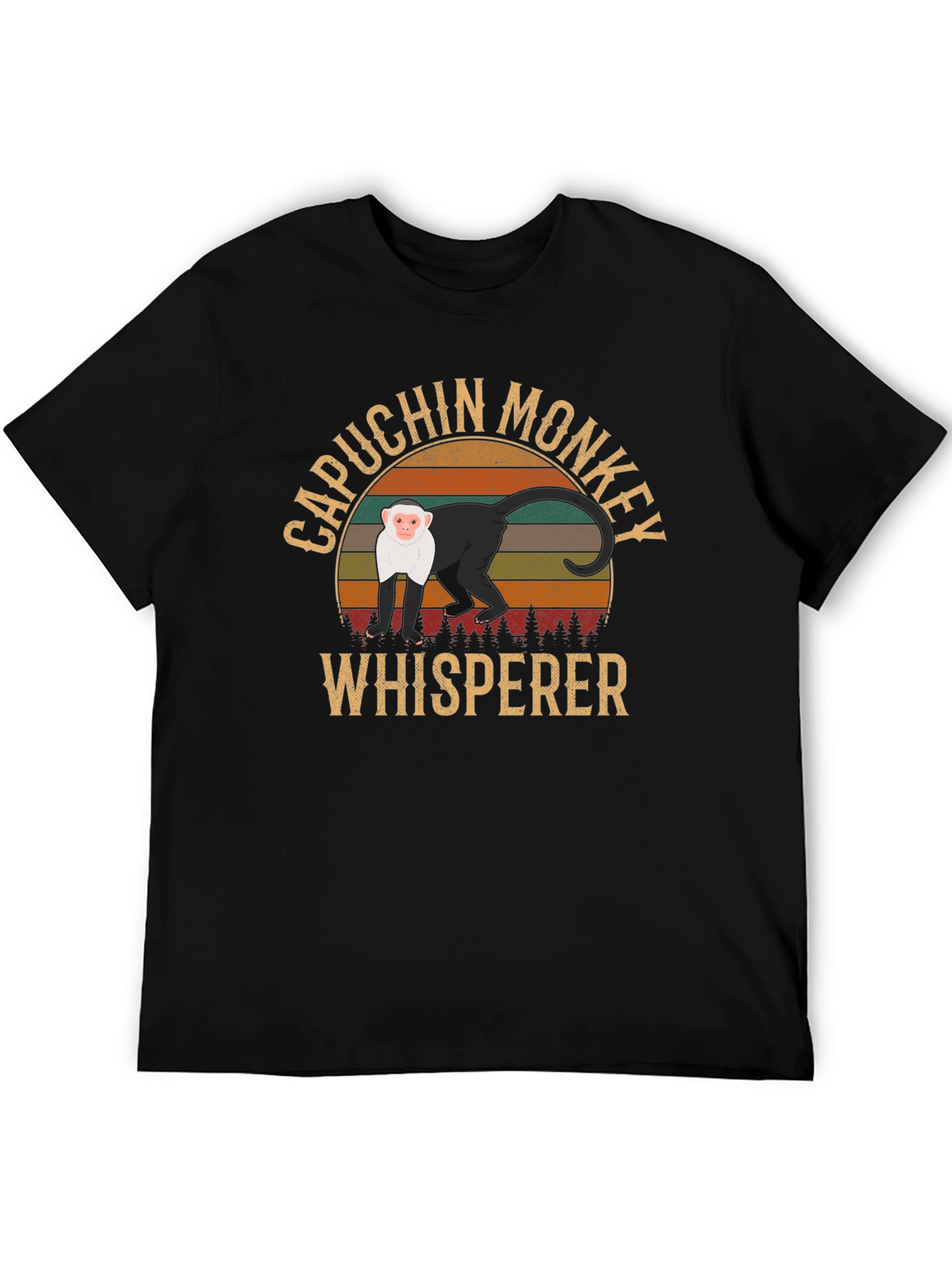 Capuchin Monkey Whisperer Graphic T-Shirt