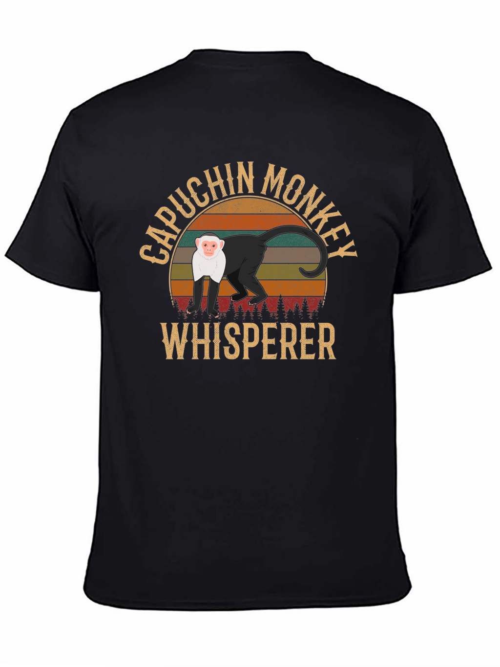 Capuchin Monkey Whisperer Graphic T-Shirt