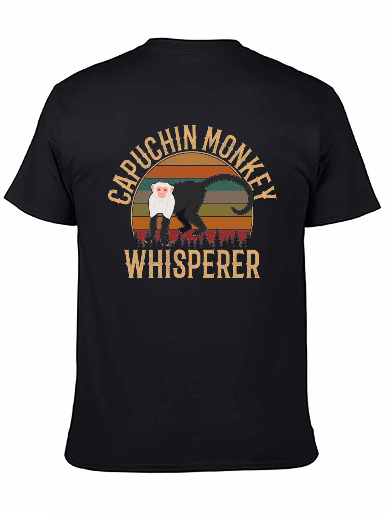 Capuchin Monkey Whisperer Graphic T-Shirt