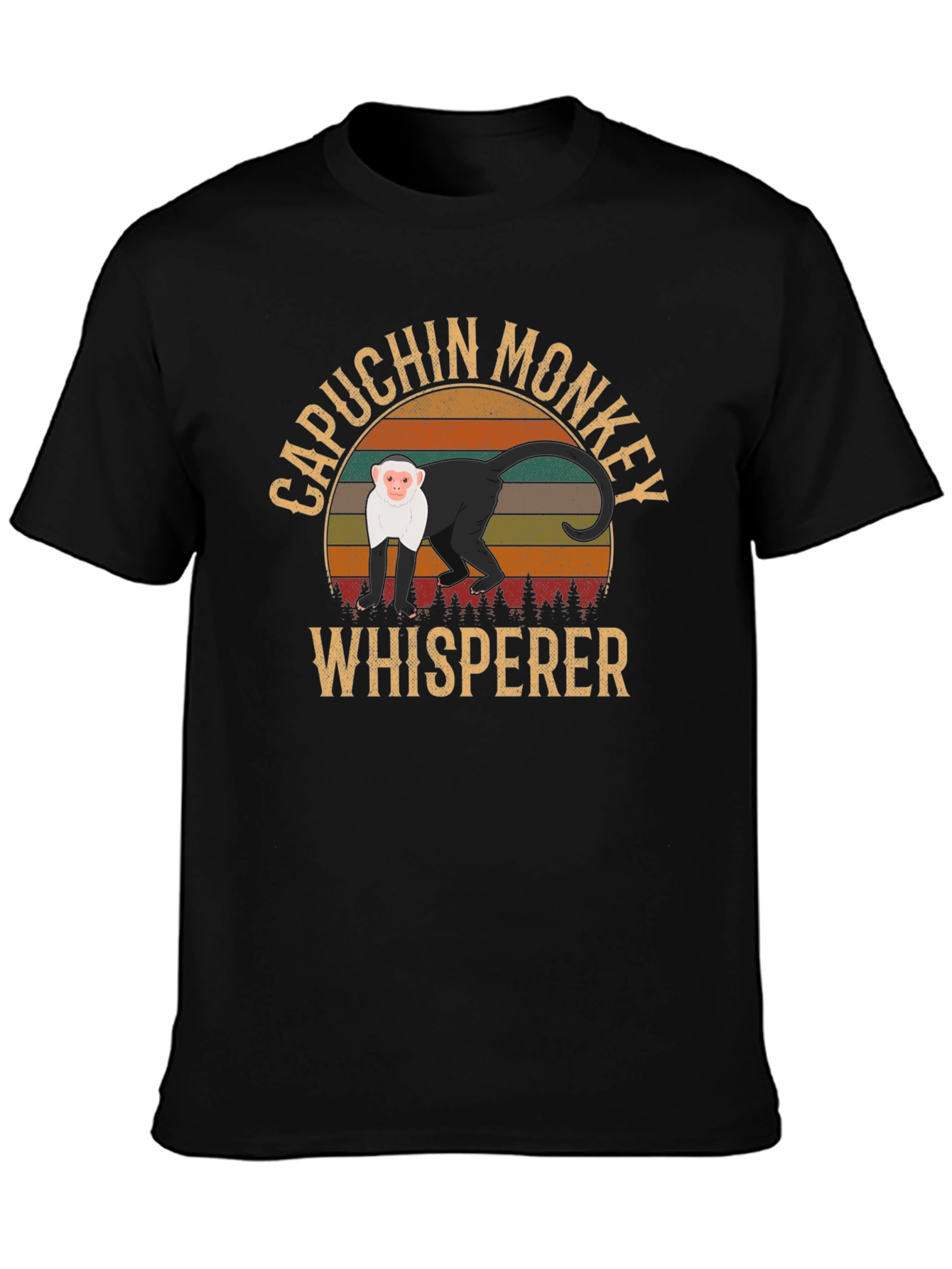 Capuchin Monkey Whisperer Graphic T-Shirt