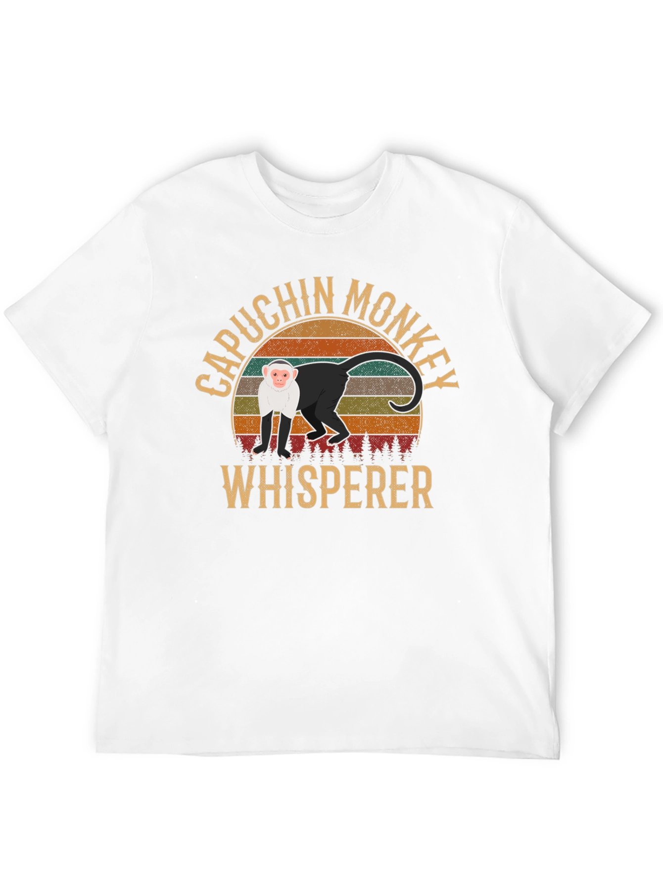 Capuchin Monkey Whisperer Graphic T-Shirt