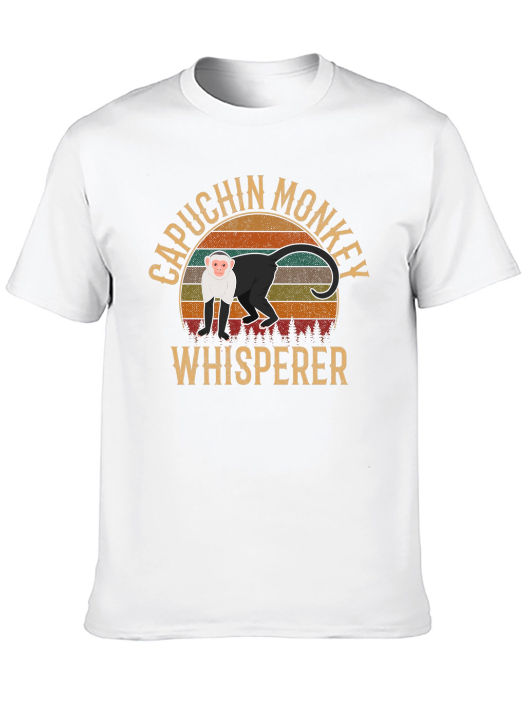 Capuchin Monkey Whisperer Graphic T-Shirt