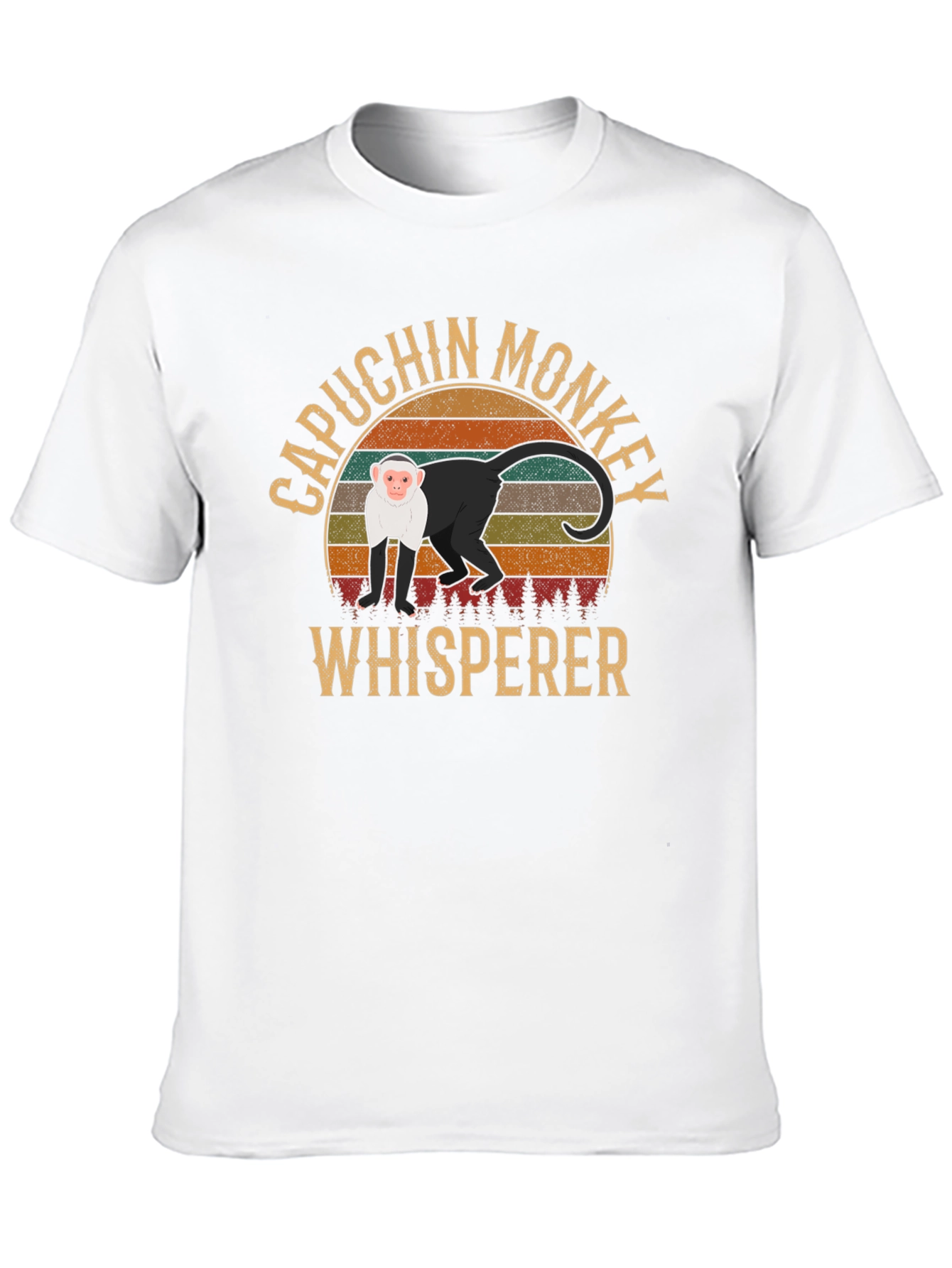 Capuchin Monkey Whisperer Graphic T-Shirt