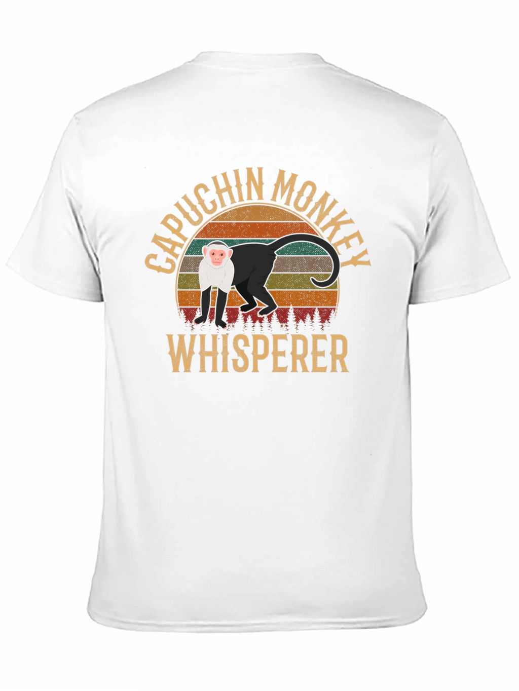 Capuchin Monkey Whisperer Graphic T-Shirt
