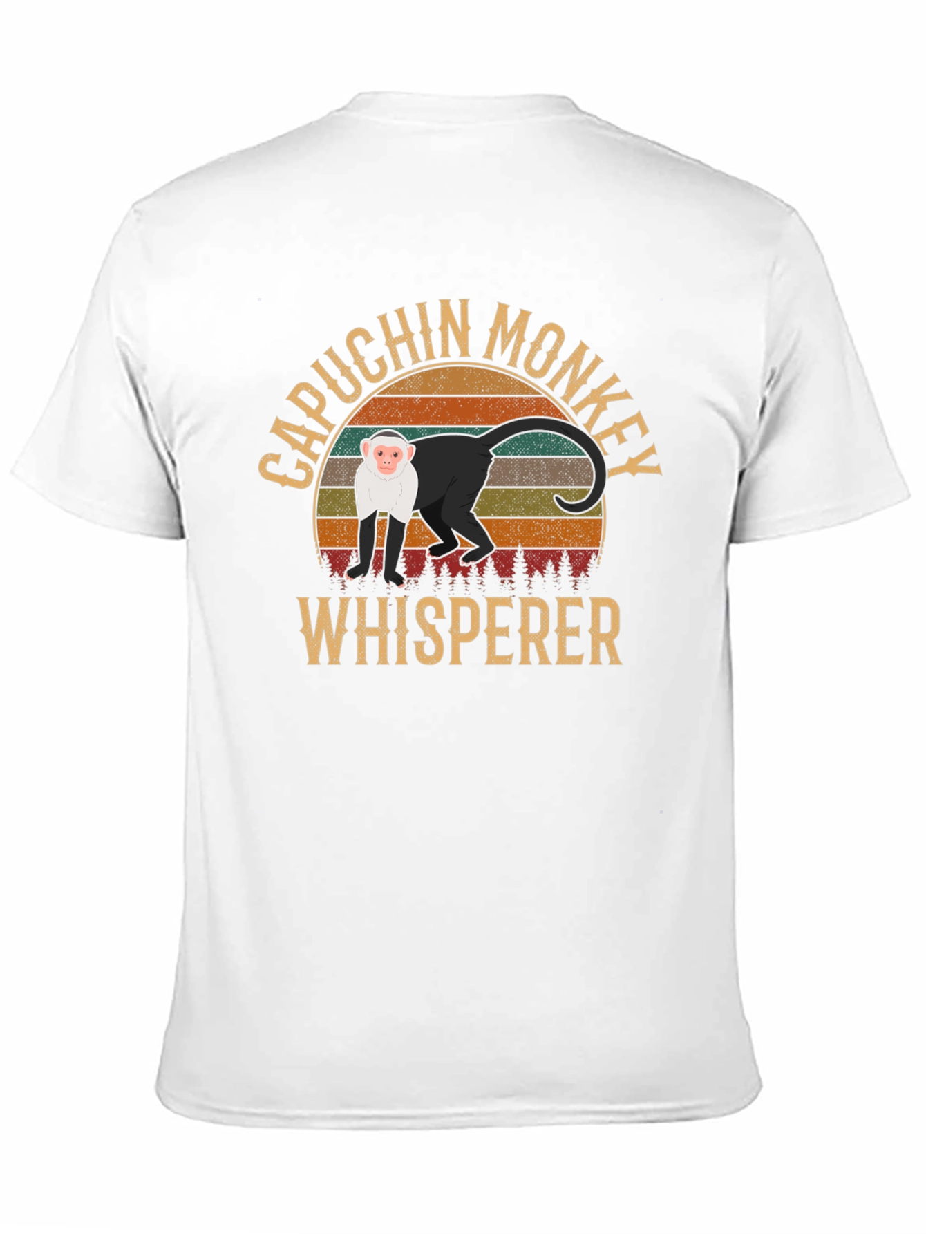 Capuchin Monkey Whisperer Graphic T-Shirt