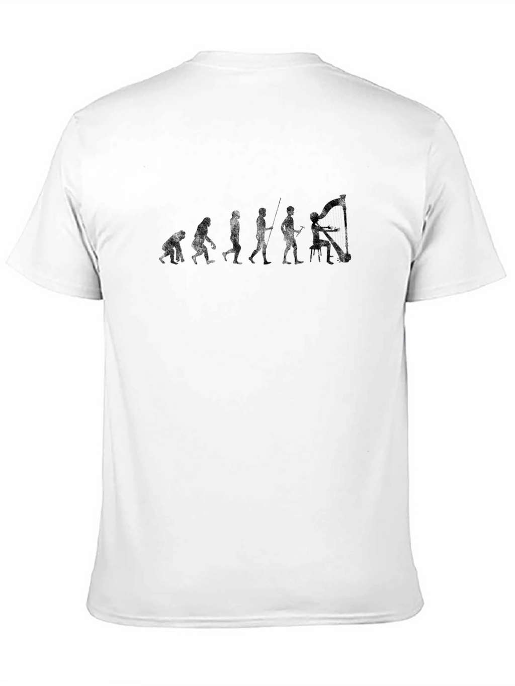 Evolution of Harpist T-Shirt