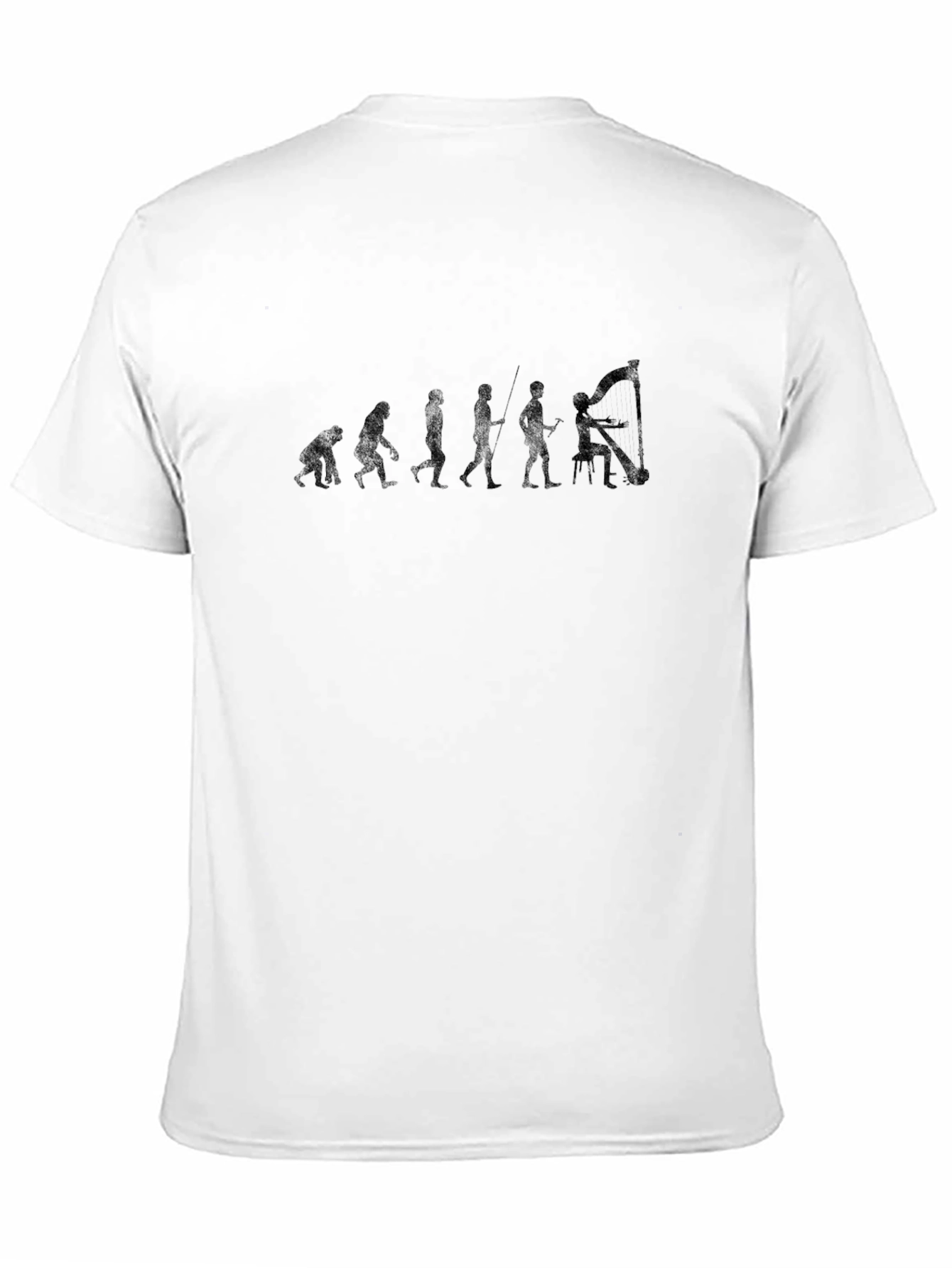 Evolution of Harpist T-Shirt